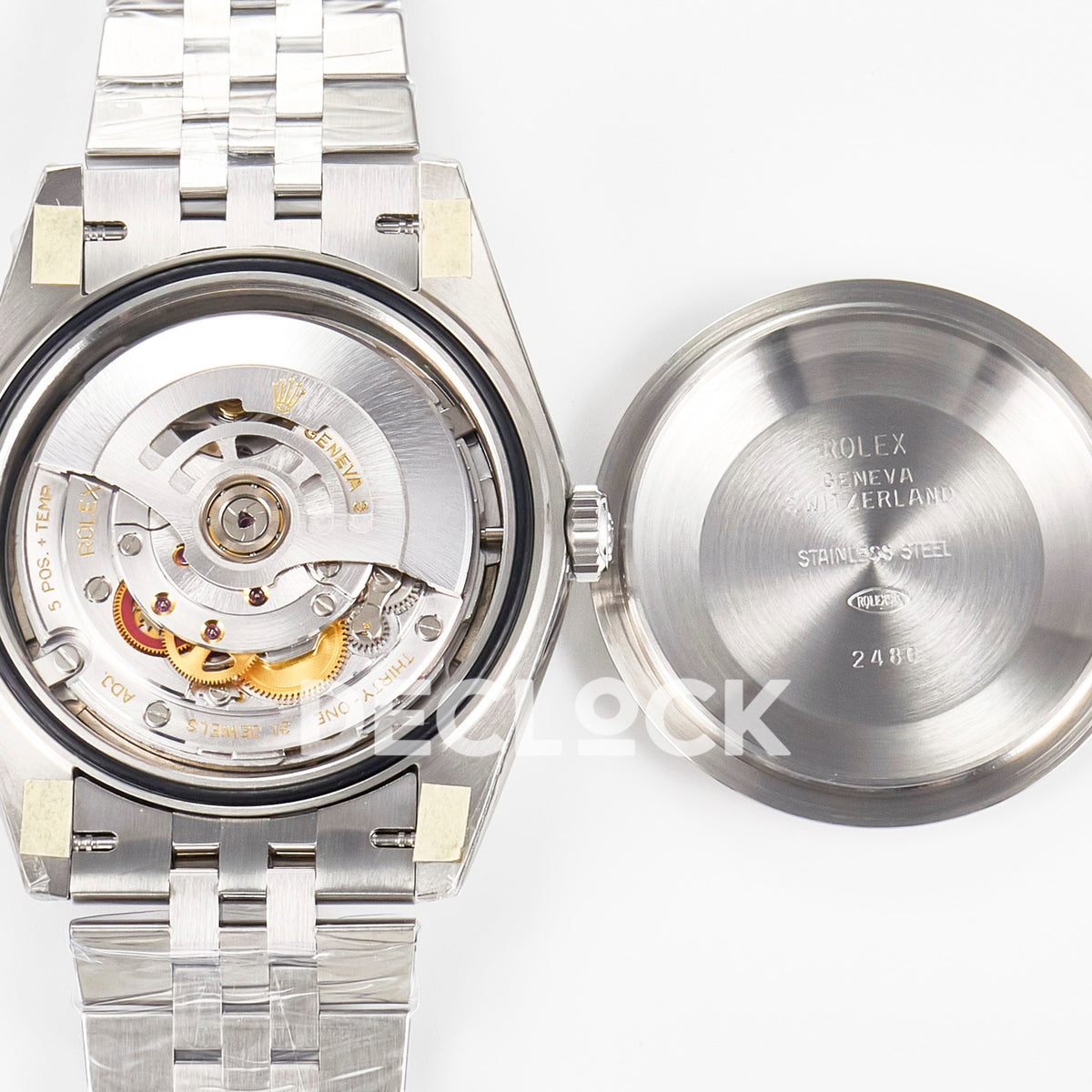 Rolex Datejust 41 126334 Blue VSF Jubilee — Ανοιχτή κάσα και μηχανισμός