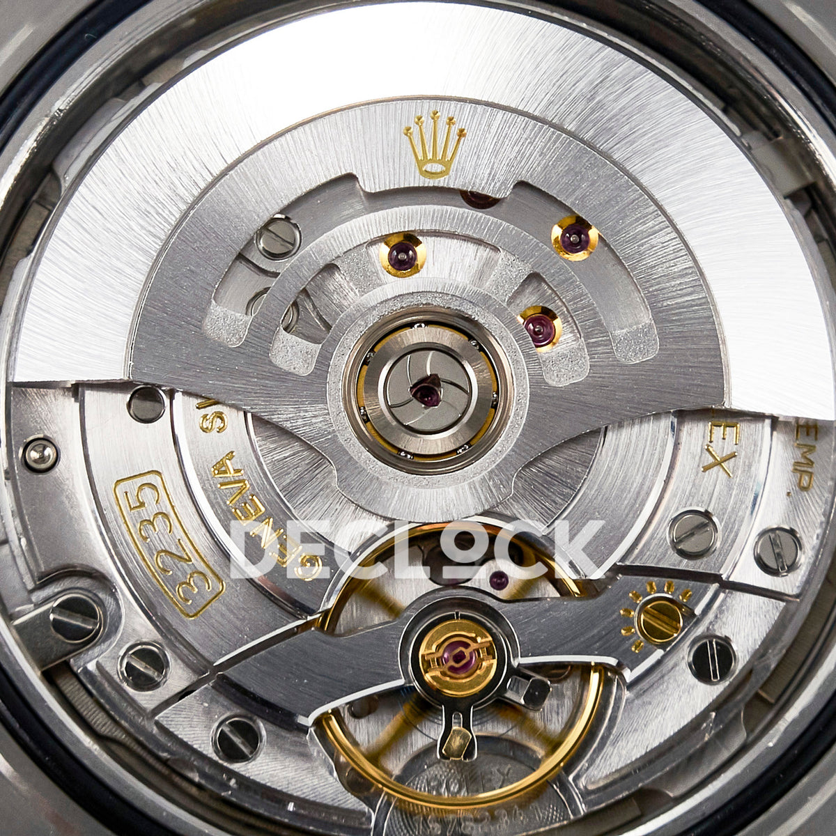 Rolex Datejust 41 126334 Blue VSF Jubilee — Πίσω όψη μηχανισμού