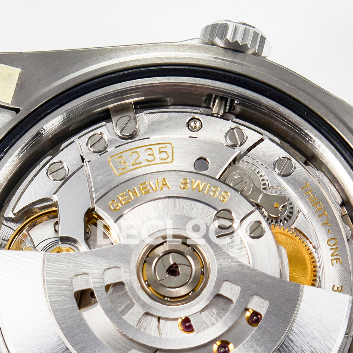 Rolex Datejust 41 126334 Blue VSF Jubilee — Κοντινή όψη μηχανισμού