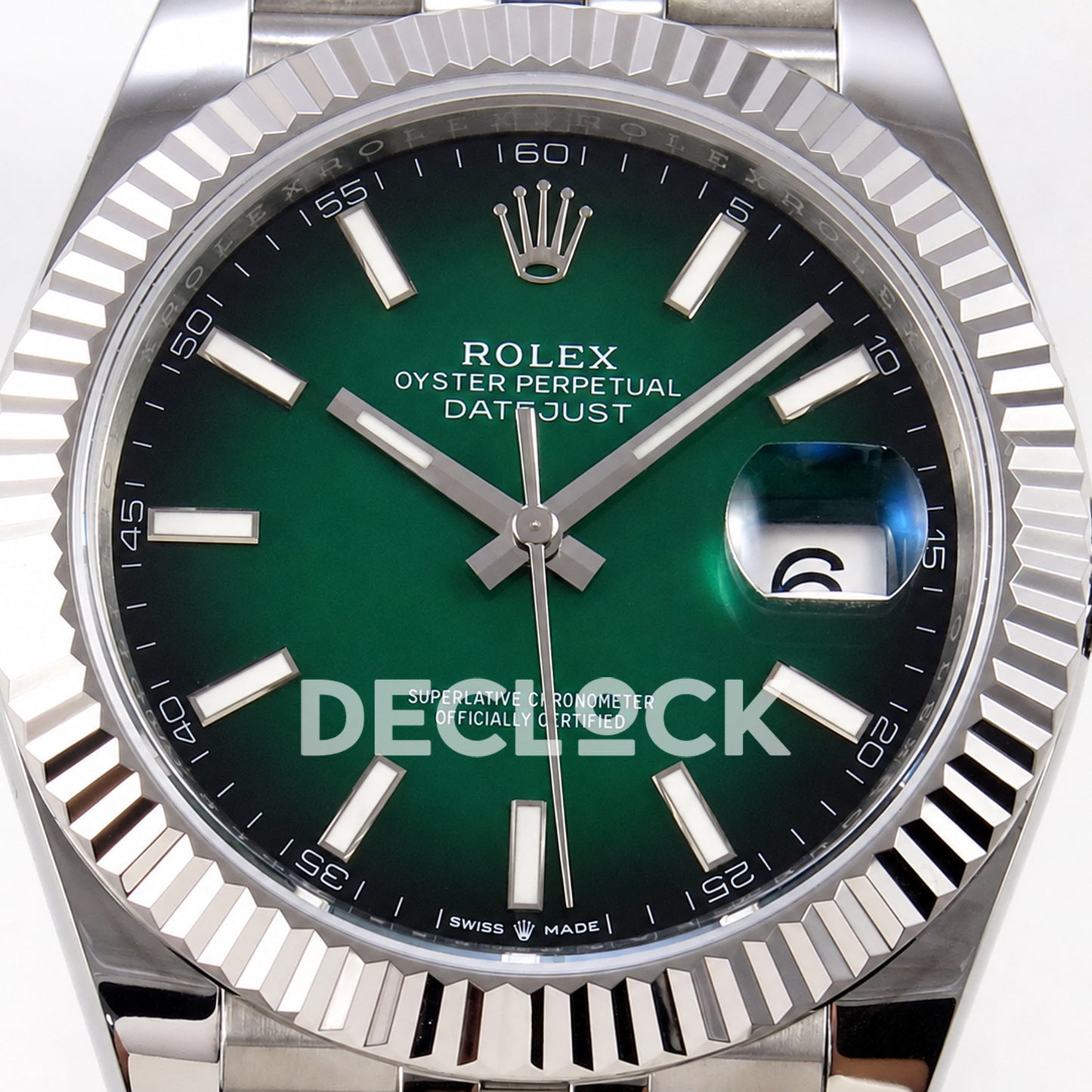 Rolex Datejust 41 126334 Green Ombre Jubilee EWEF Automatic