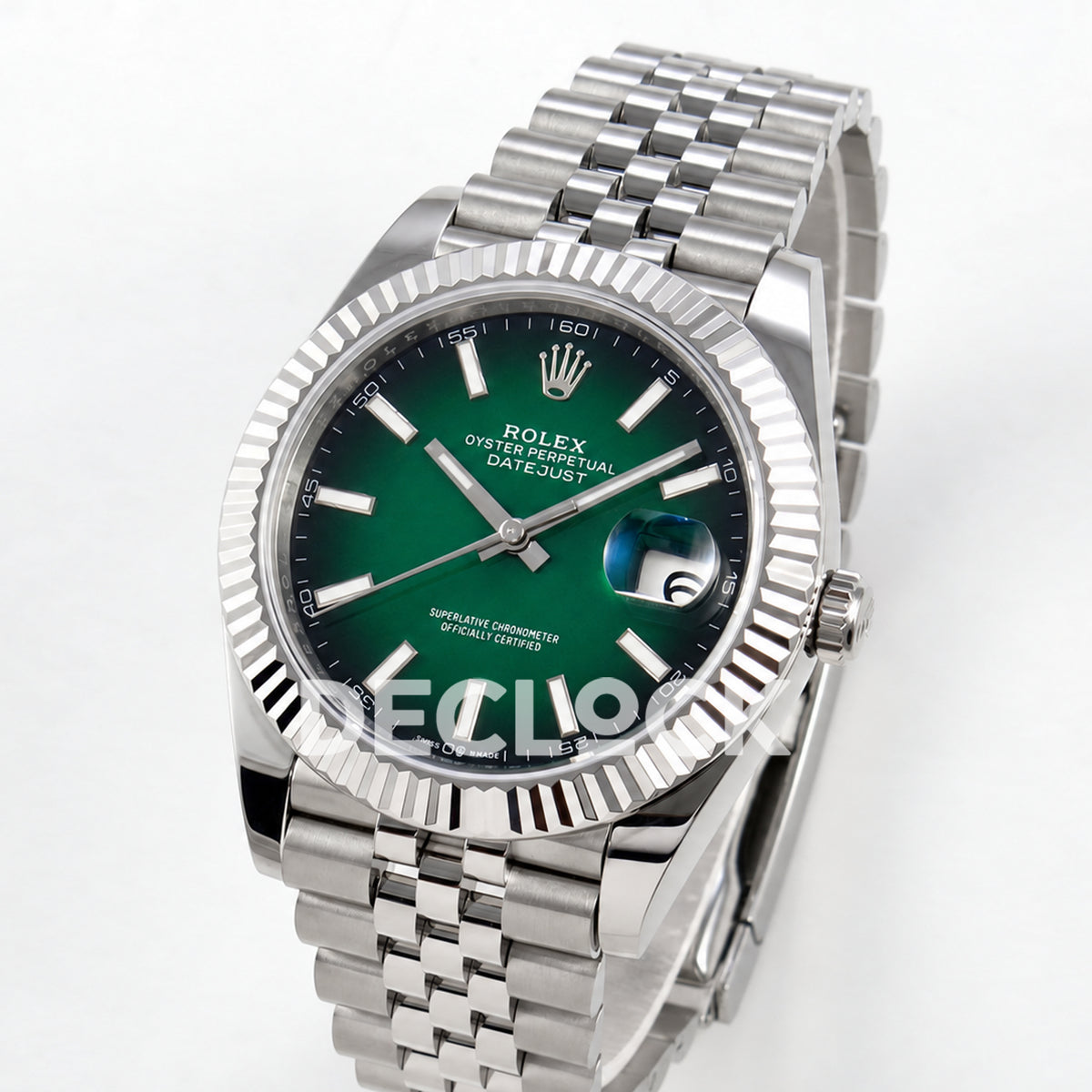 Rolex Datejust 41 126334 Green Ombre Jubilee EWEF Automatic