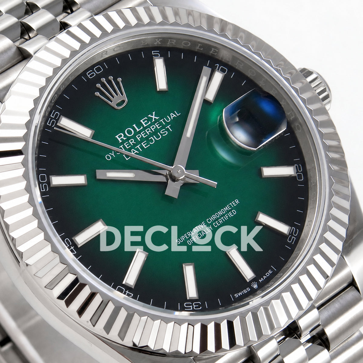 Rolex Datejust 41 126334 Green Ombre Jubilee EWEF Automatic