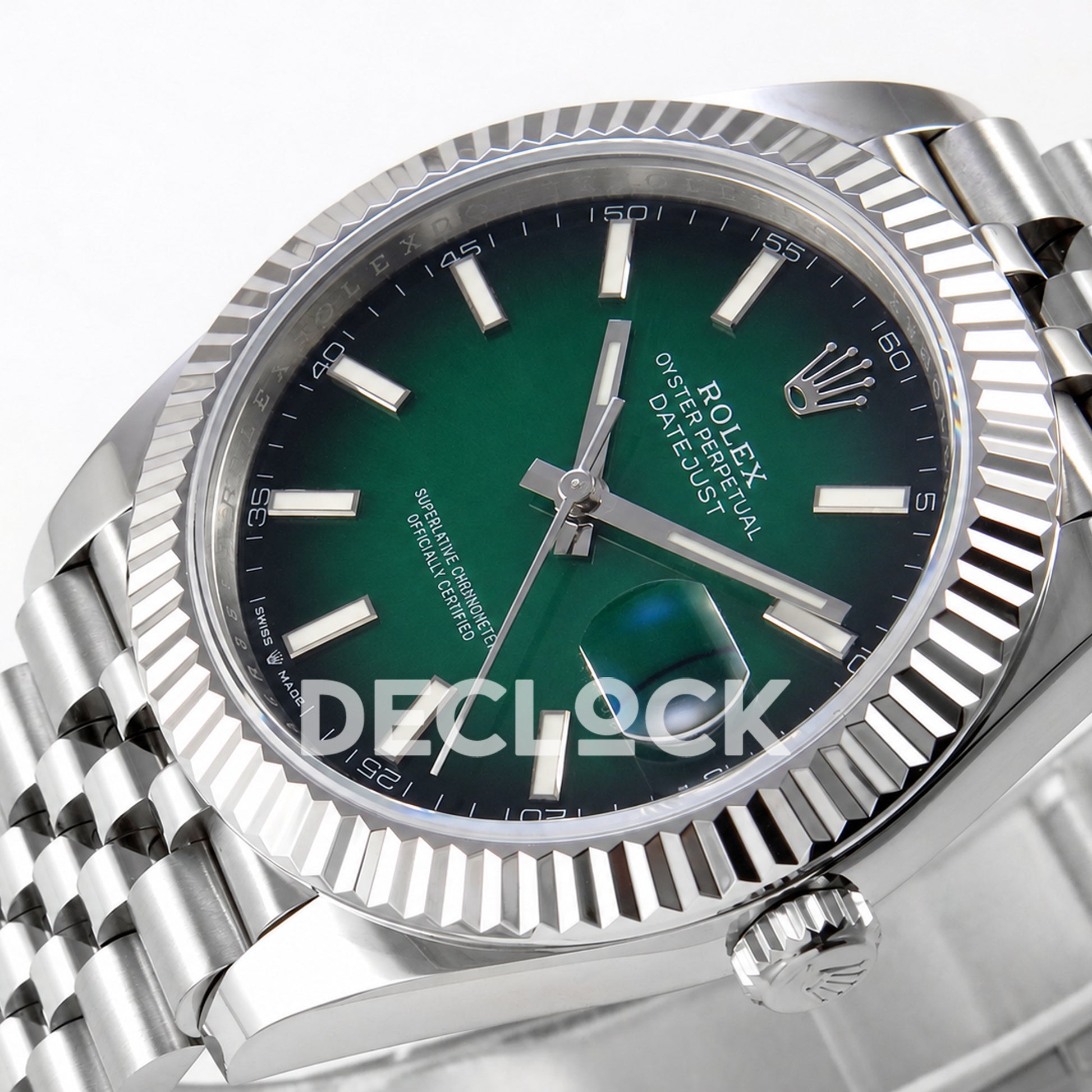 Rolex Datejust 41 126334 Green Ombre Jubilee EWEF Automatic