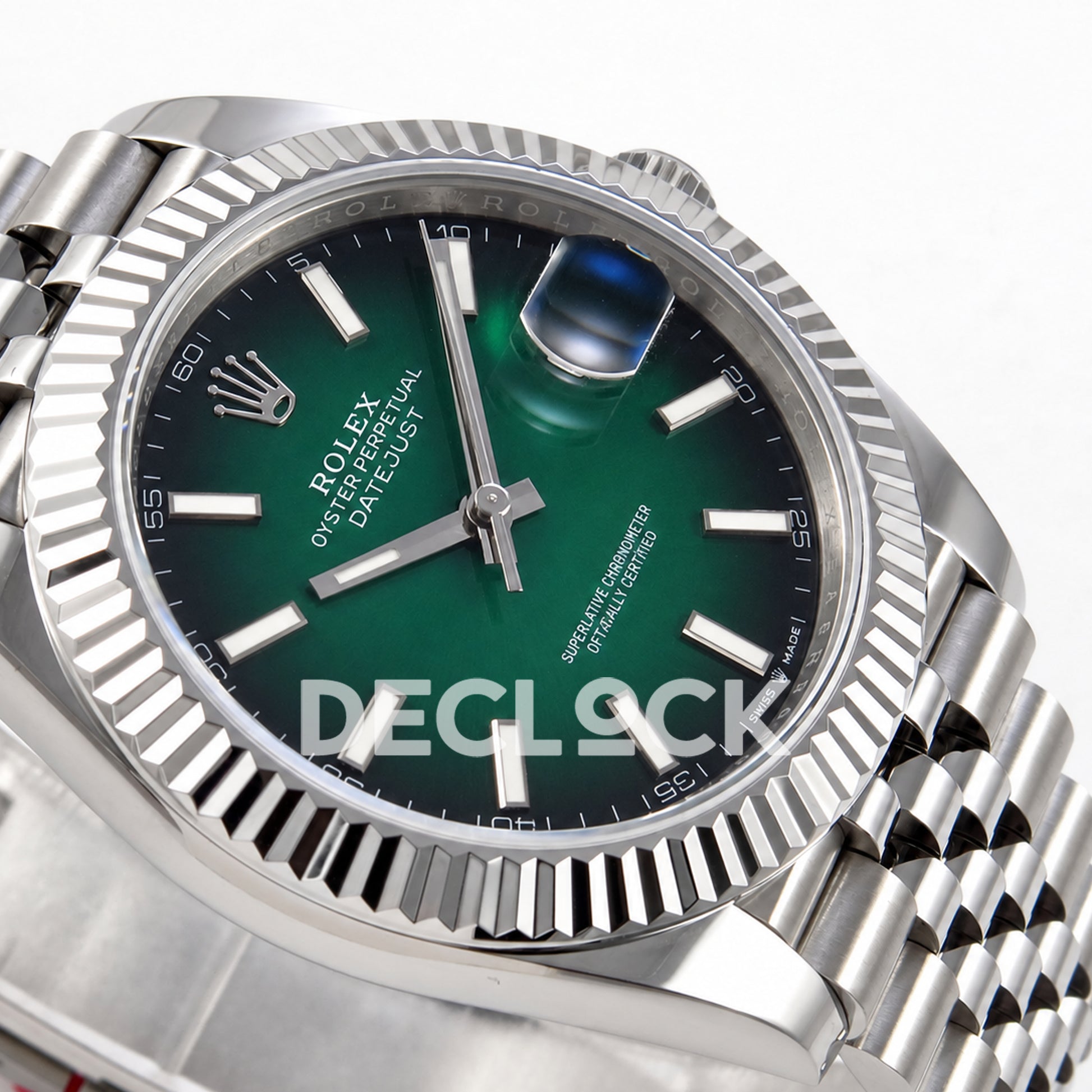 Rolex Datejust 41 126334 Green Ombre Jubilee EWEF Automatic