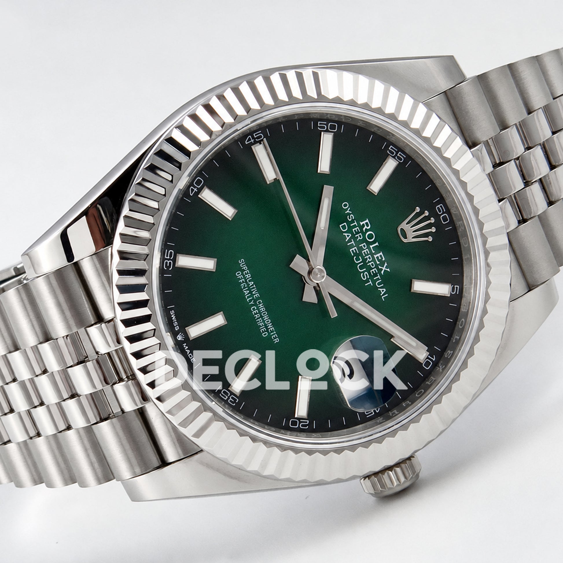 Rolex Datejust 41 126334 Green Ombre Jubilee EWEF Automatic