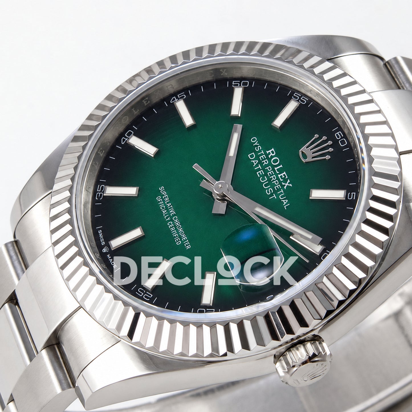 Rolex Datejust 41 126334 Green Ombre Oyster EWEF Automatic