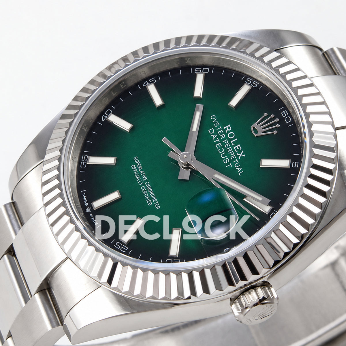 Rolex Datejust 41 126334 Green Ombre Oyster EWEF Automatic