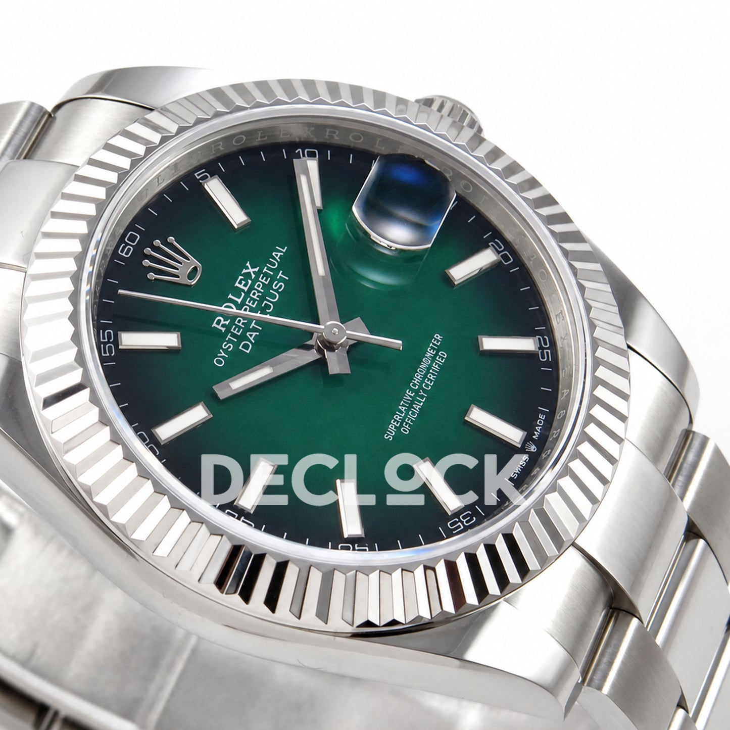 Rolex Datejust 41 126334 Green Ombre Oyster EWEF Automatic