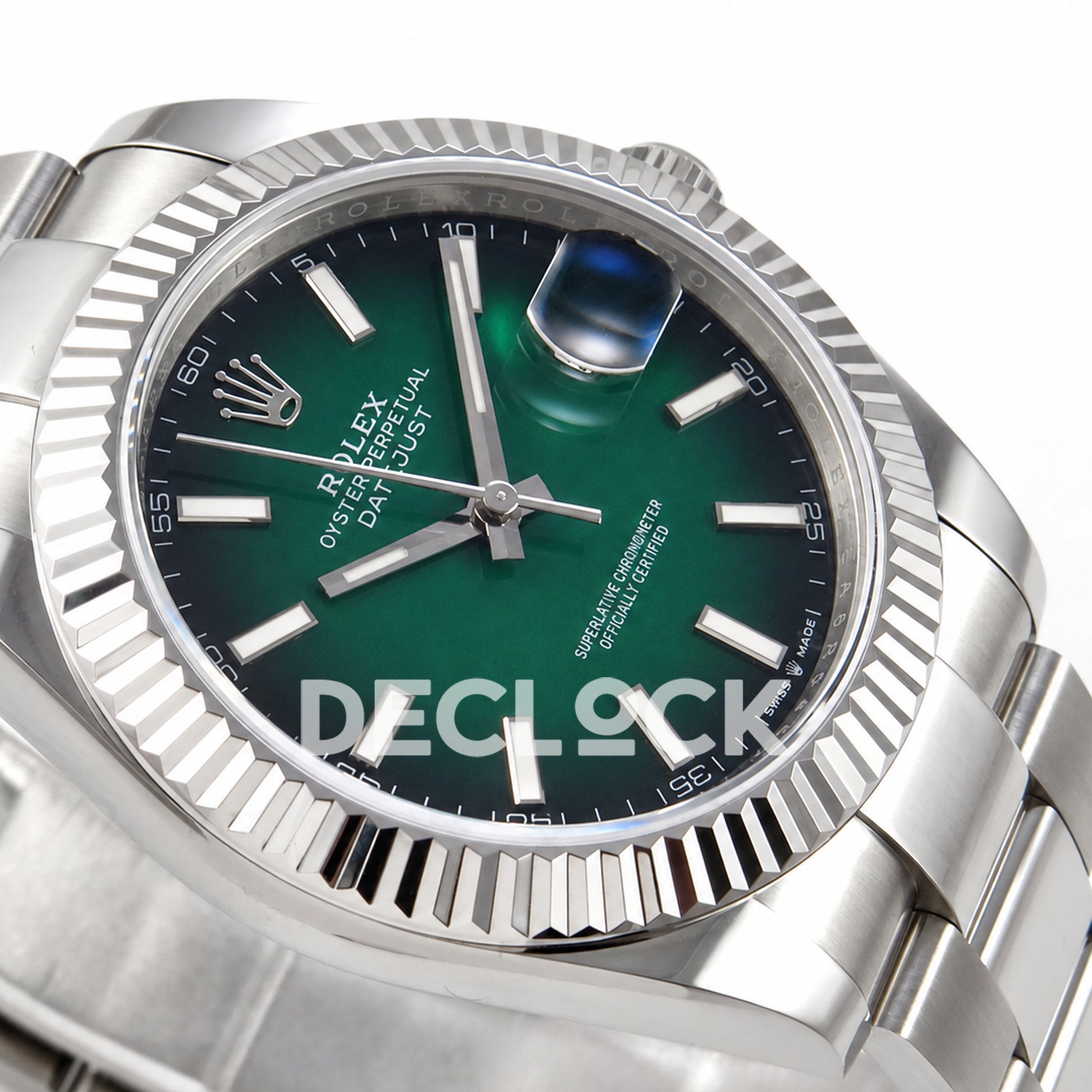 Rolex Datejust 41 126334 Green Ombre Oyster EWEF Automatic