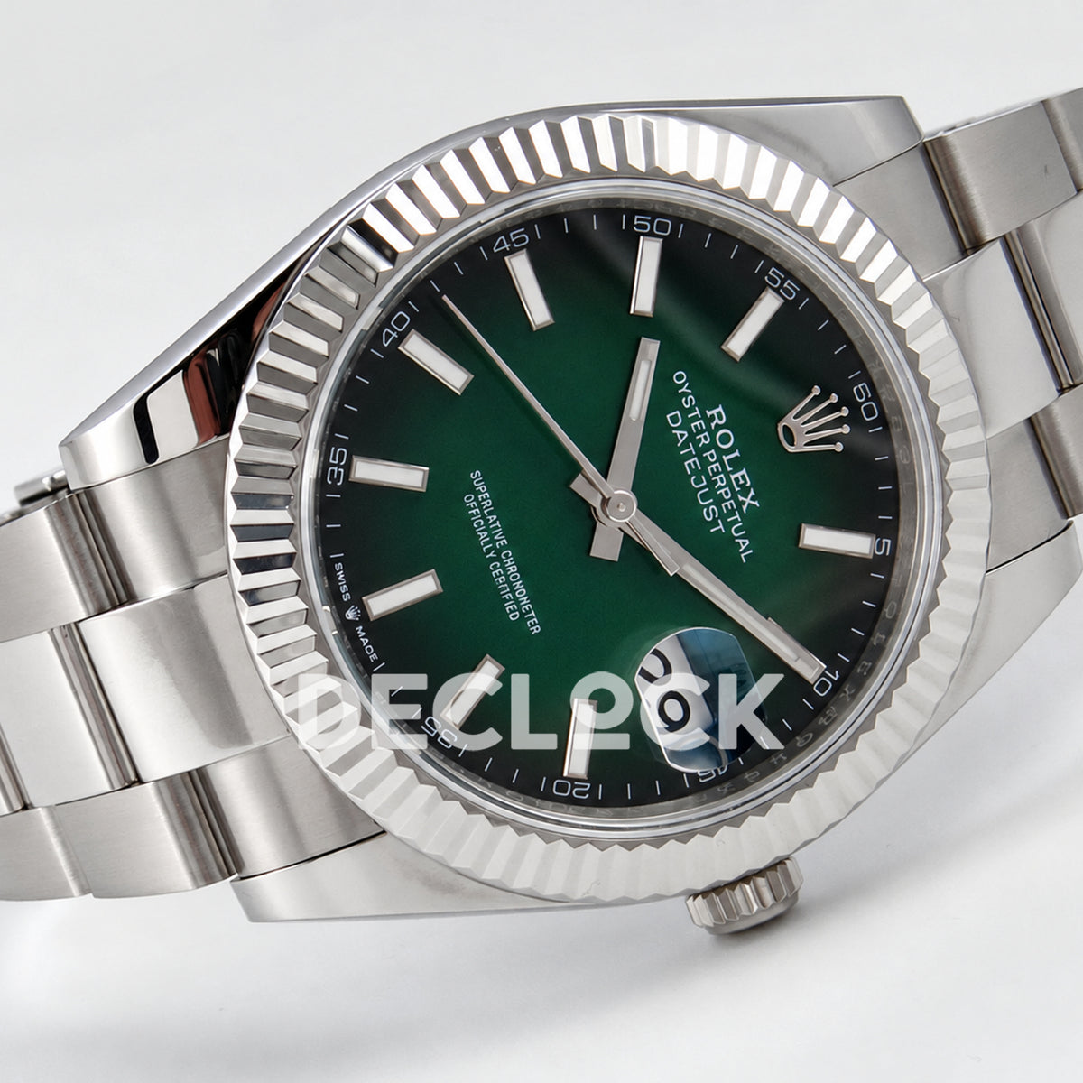 Rolex Datejust 41 126334 Green Ombre Oyster EWEF Automatic