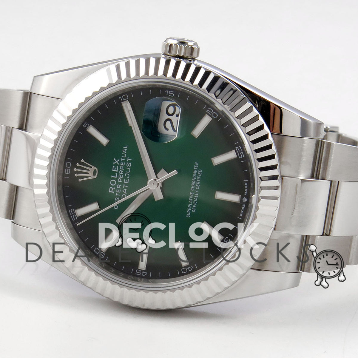 Rolex Datejust 41 126334 Green Ombre Oyster EWEF Automatic