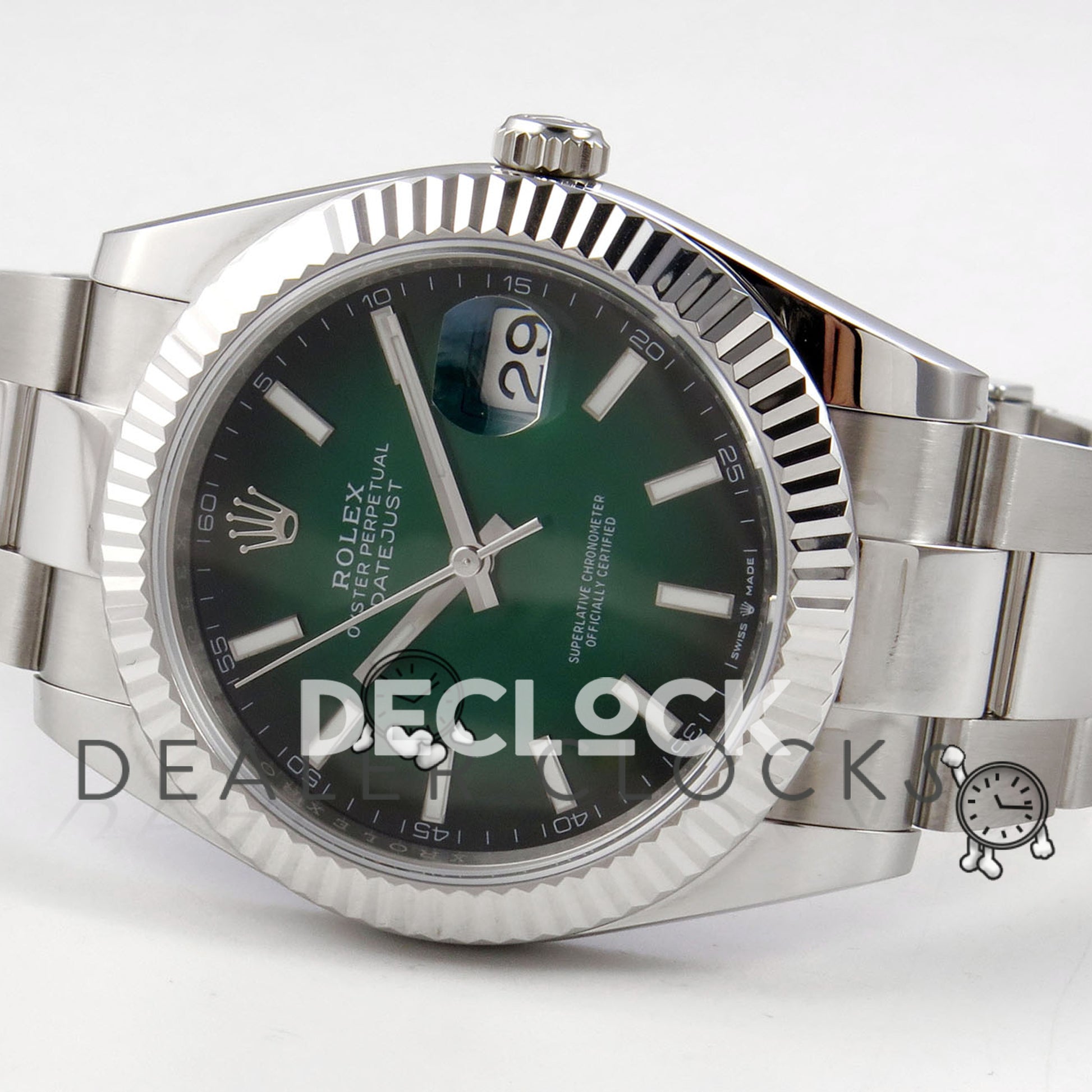 Rolex Datejust 41 126334 Green Ombre Oyster EWEF Automatic