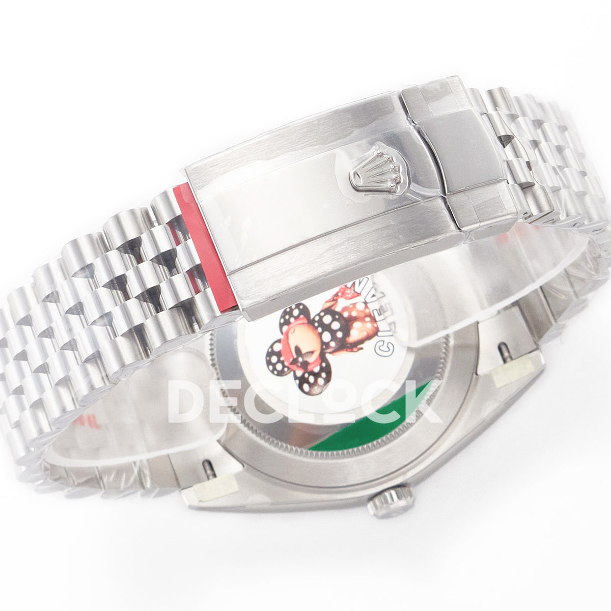 Rolex Datejust 41 126334 Grey Rhodium Clean Jubilee — Κλειστό μπρασελέ και κούμπωμα