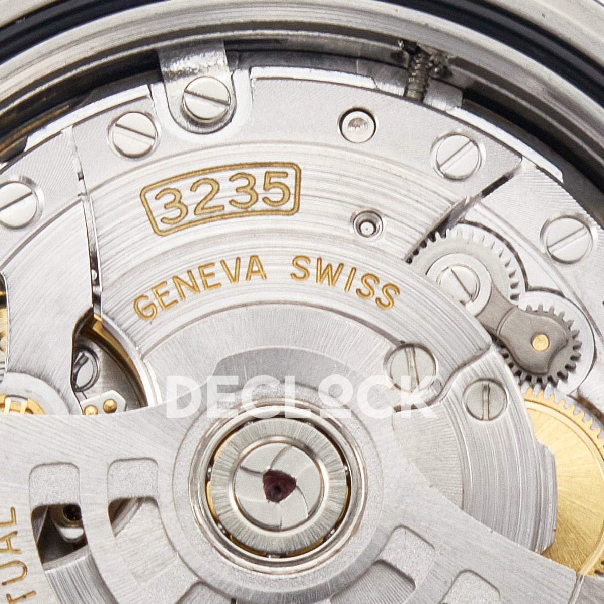 Rolex Datejust 41 126334 Grey Rhodium Clean Jubilee — Λεπτομέρεια μηχανισμού 3235