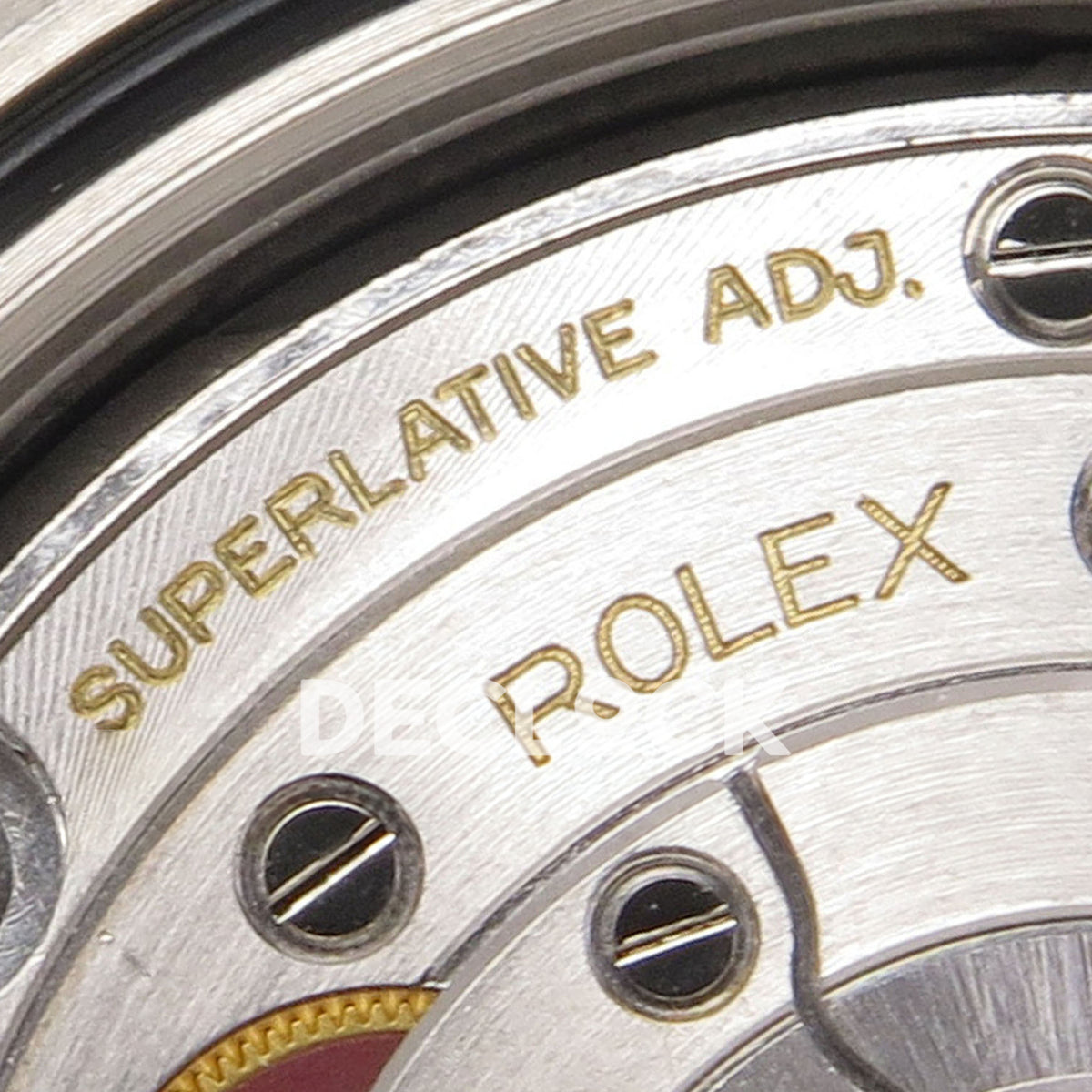 Rolex Datejust 41 126334 VSF Green Stick Dial Oyster VS3235 V2s replica - movement engraving