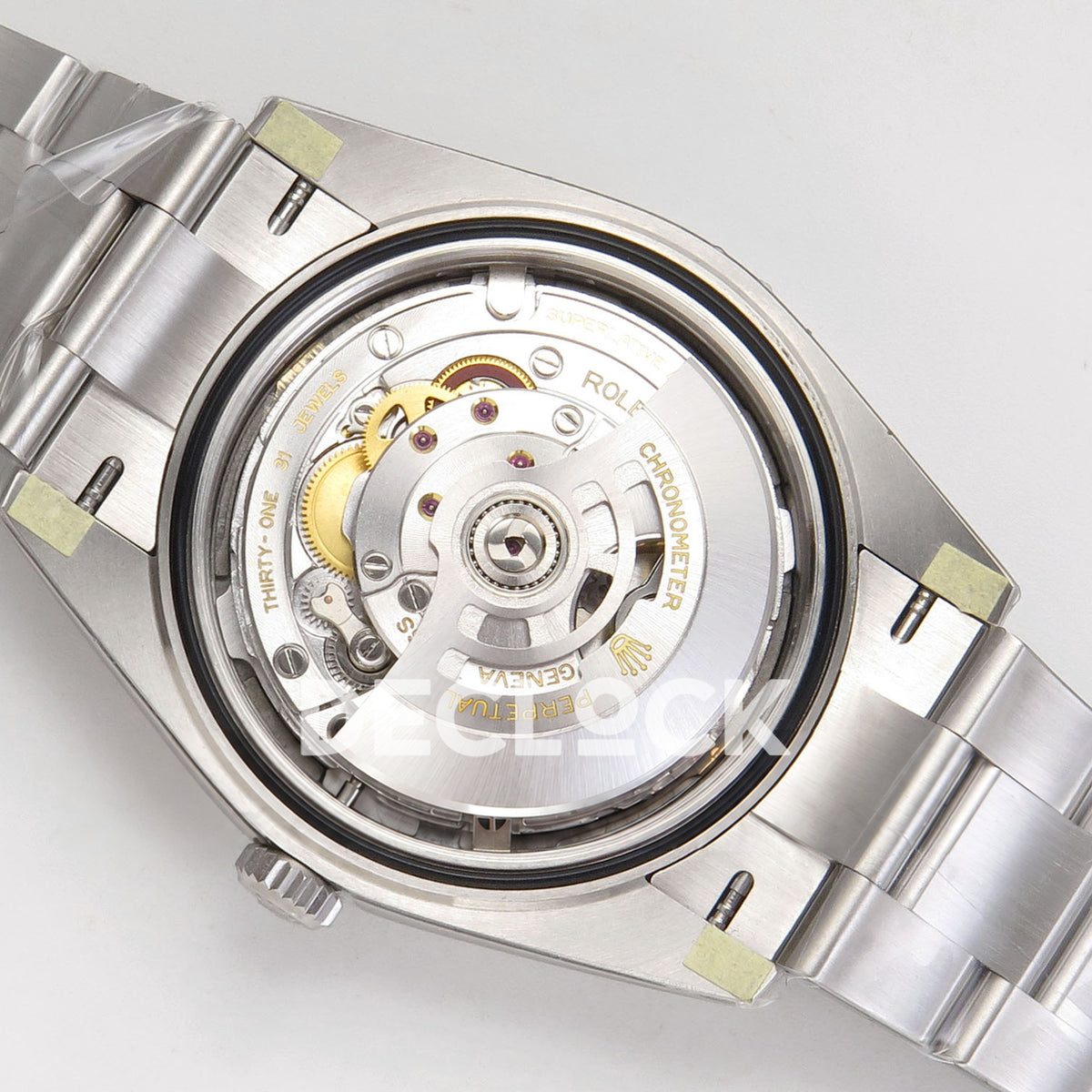 Rolex Datejust 41 126334 VSF Grey Diamond Dial Oyster VS3235 V2s replica - movement back