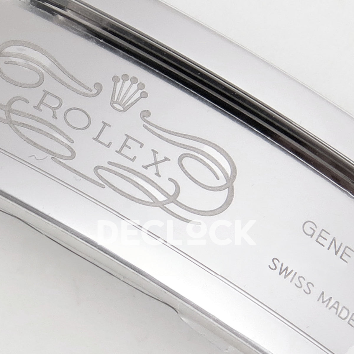 Rolex Datejust 41 126334 VSF Grey Diamond Dial Oyster VS3235 V2s replica - clasp engraving
