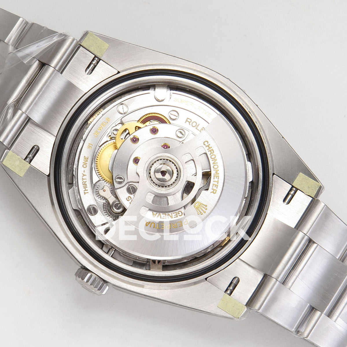 Rolex Datejust 41 126334 VSF Grey Stick Dial Oyster VS3235 V2s replica - movement back