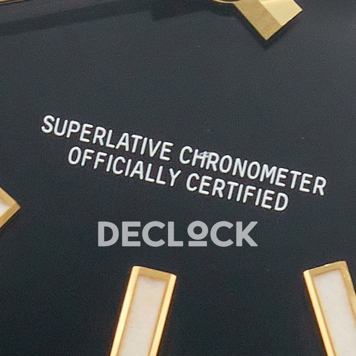 Rolex Datejust 41 Black Yellow Gold Clean Jubilee — Κάτω μέρος καντράν