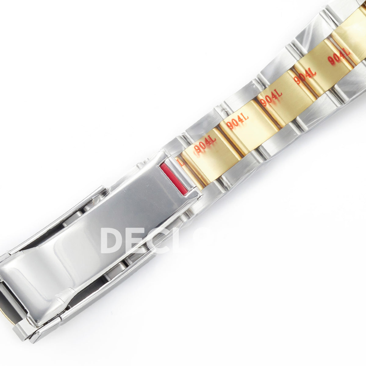Rolex Datejust 41 Black Yellow Gold Clean Oyster — Ανοιχτό μπρασελέ