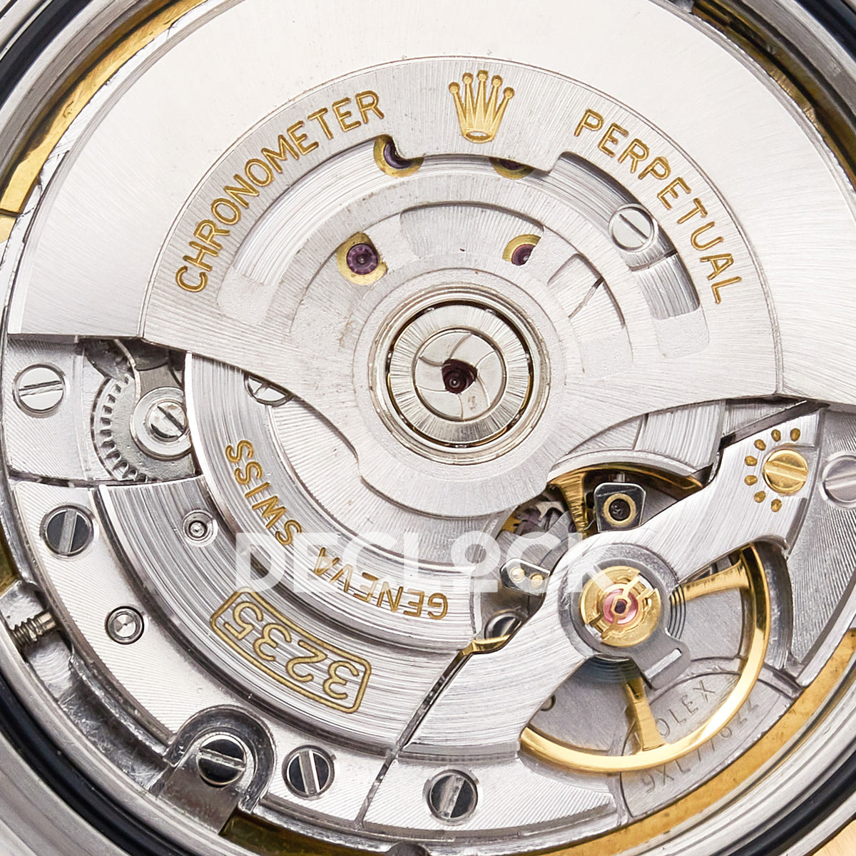 Rolex Datejust 41 MOP Diamond Yellow Gold Clean Jubilee — Ρότορας μηχανισμού