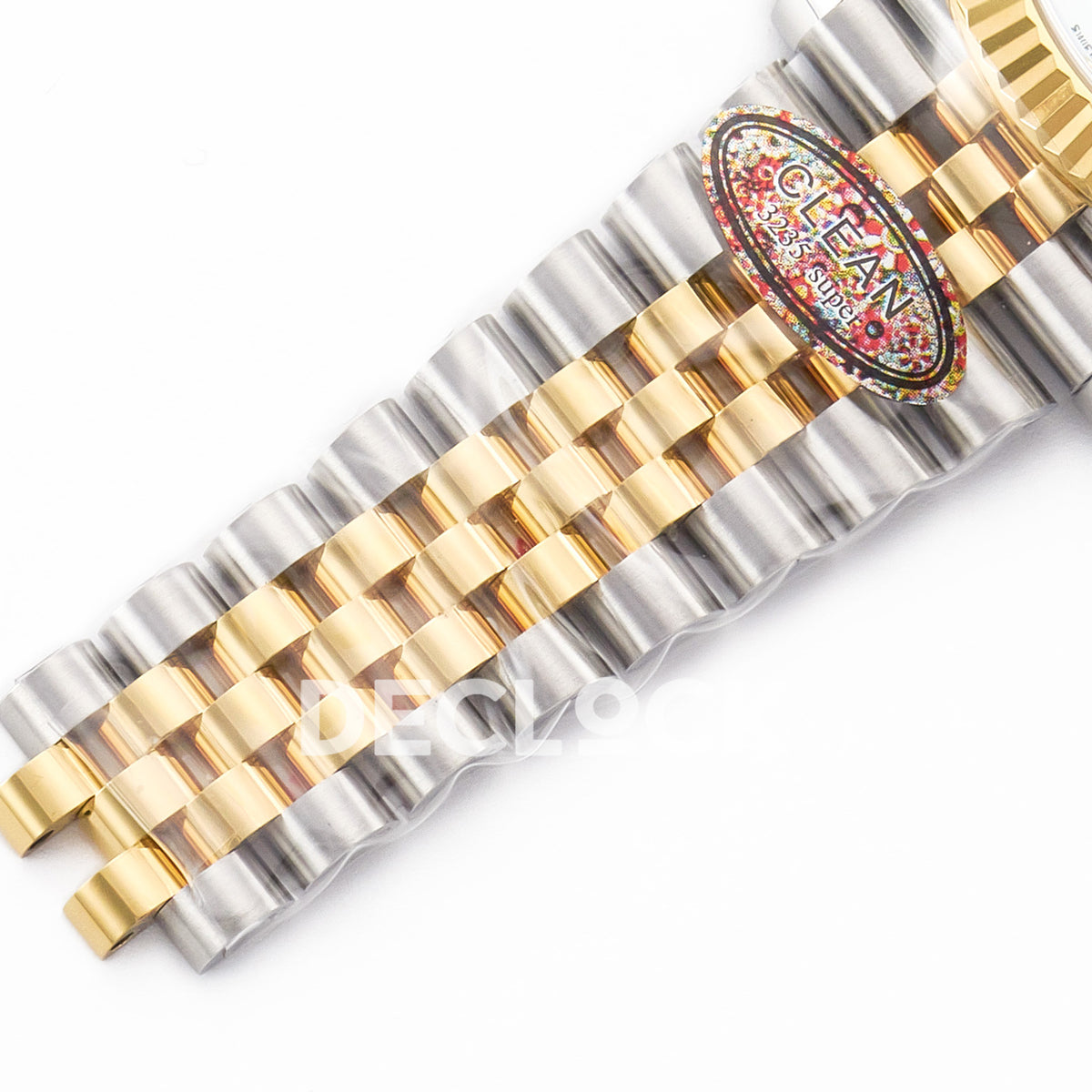 Rolex Datejust 41 MOP Diamond Yellow Gold Clean Jubilee — Μπρασελέ και εργοστασιακό sticker