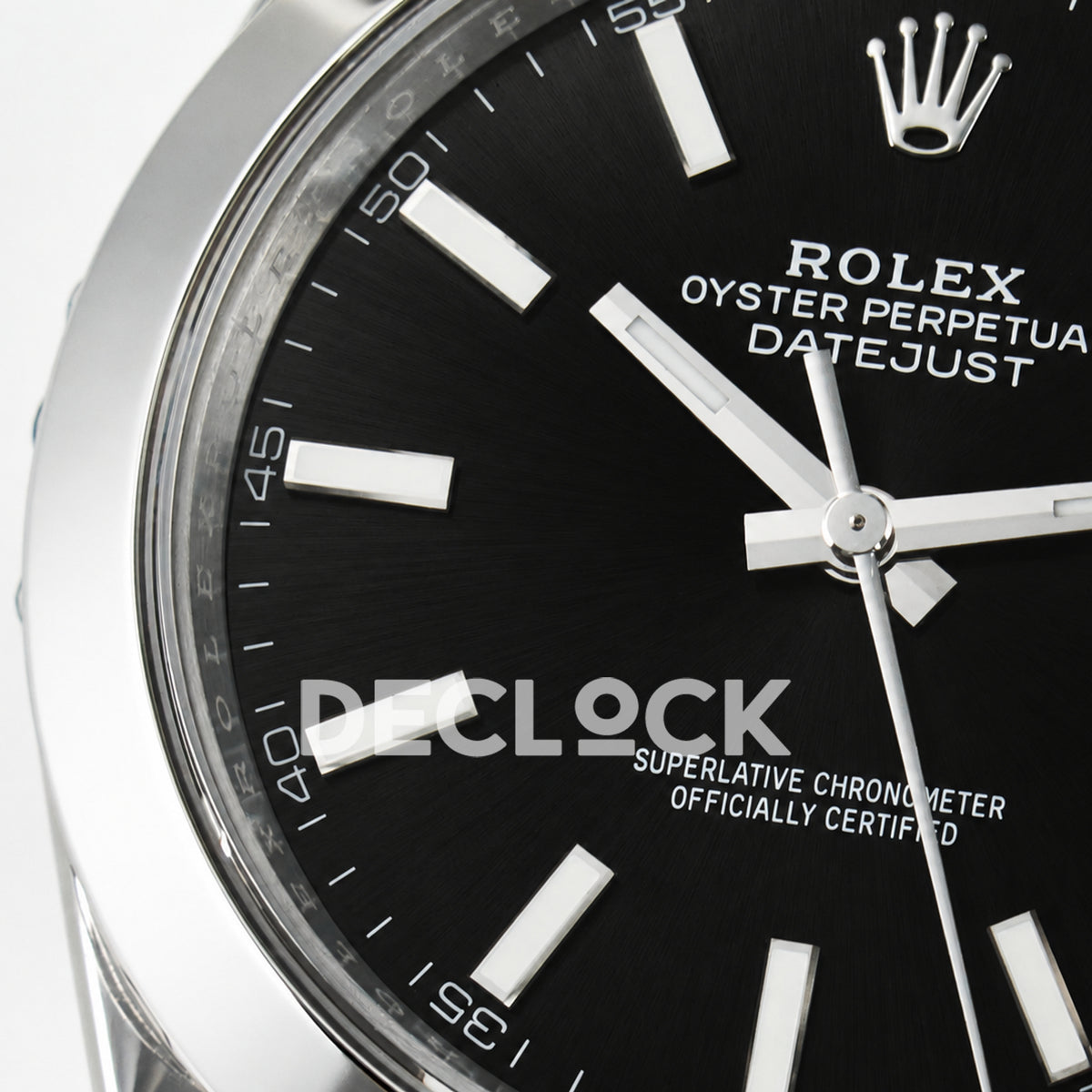 Rolex DateJust 41 126334 904L SS VSF Gray Dial on Oyster Bracelet VS3235 Replica Watch