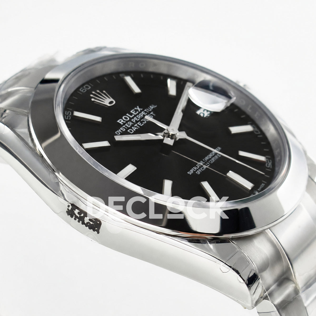 Rolex DateJust 41 126334 904L SS VSF Gray Dial on Oyster Bracelet VS3235 Replica Watch