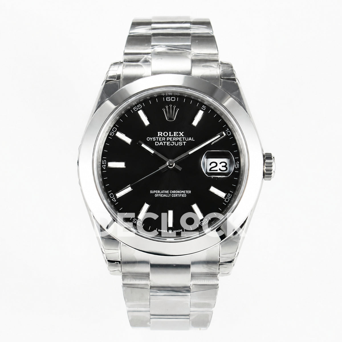 Rolex DateJust 41 126334 904L SS VSF Gray Dial on Oyster Bracelet VS3235 Replica Watch