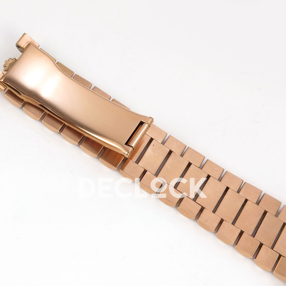 Rolex Day-Date 40 228235 QF Chocolate Gem Dial President JH3255 V9 replica - clasp exterior