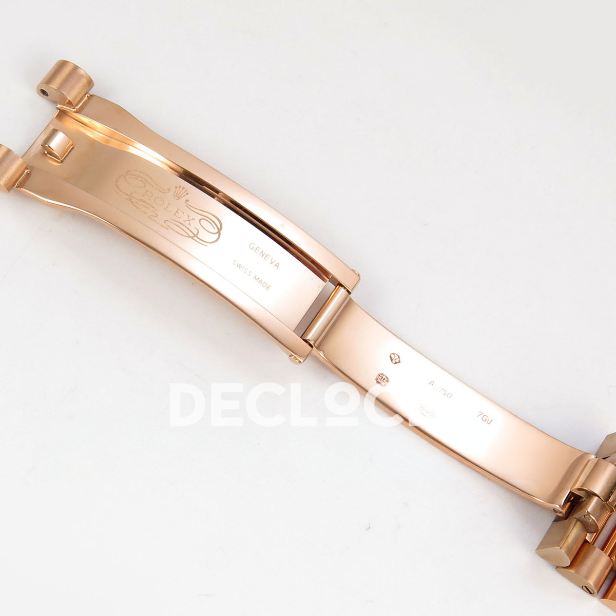 Rolex Day-Date 40 228235 QF Chocolate Gem Dial President JH3255 V9 replica - clasp open