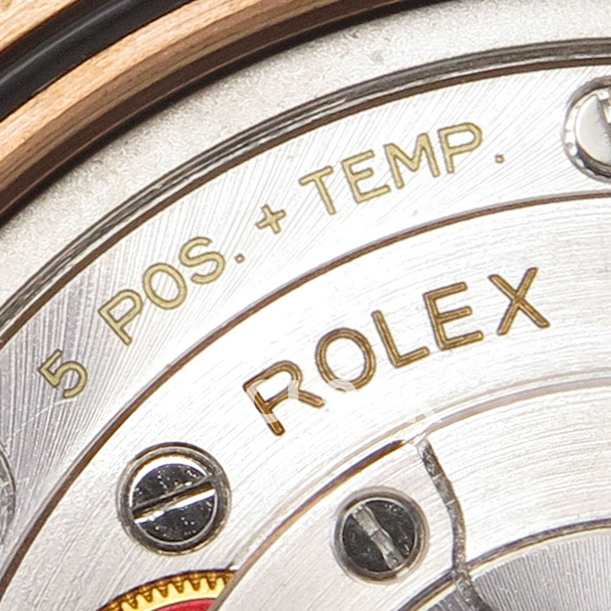 Rolex Day-Date 40 228235 QF White MOP Gem Dial President JH3255 V9 replica - movement engraving