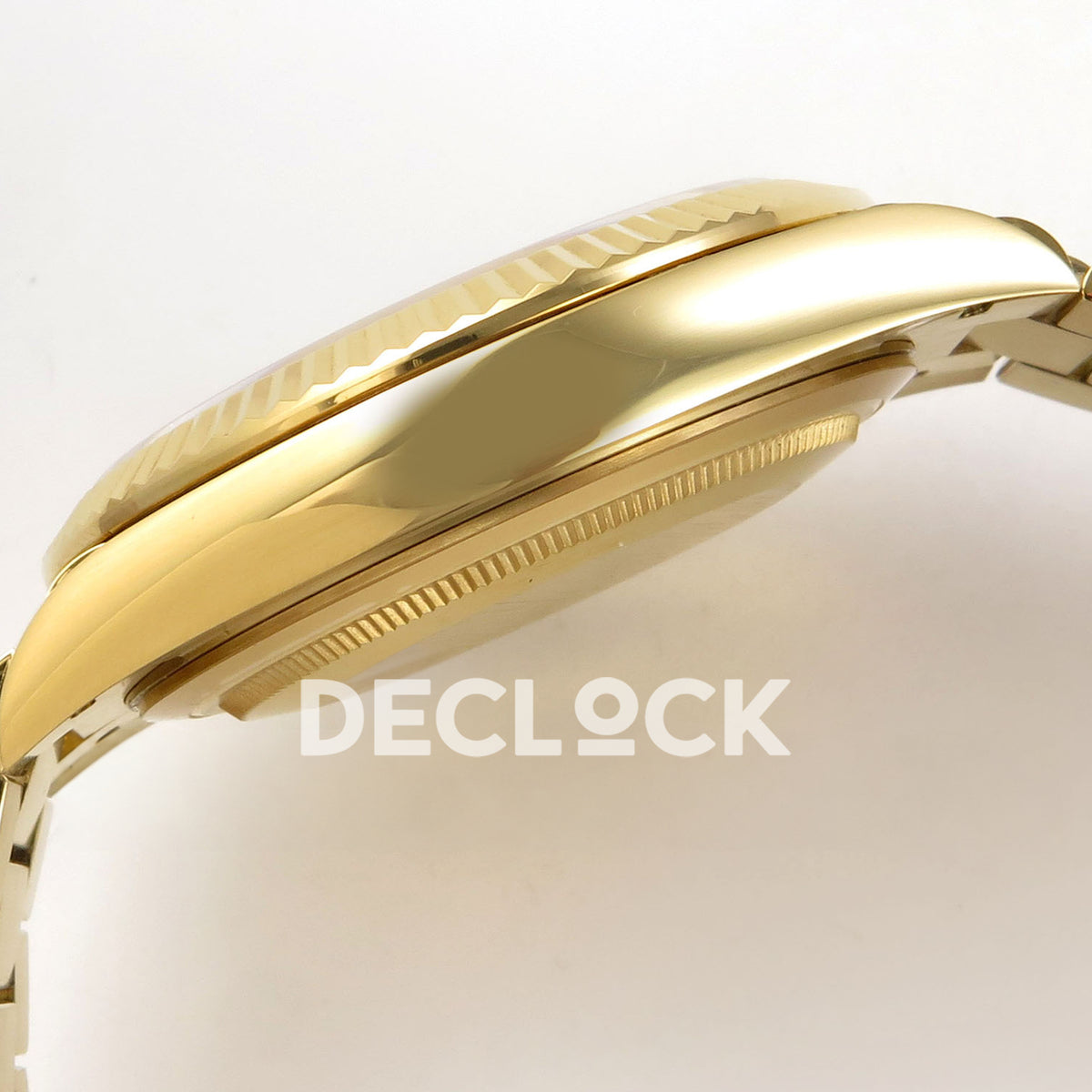 Rolex Day-Date 40 228238 QF Black Gem Dial President JH3255 V9 replica - case side