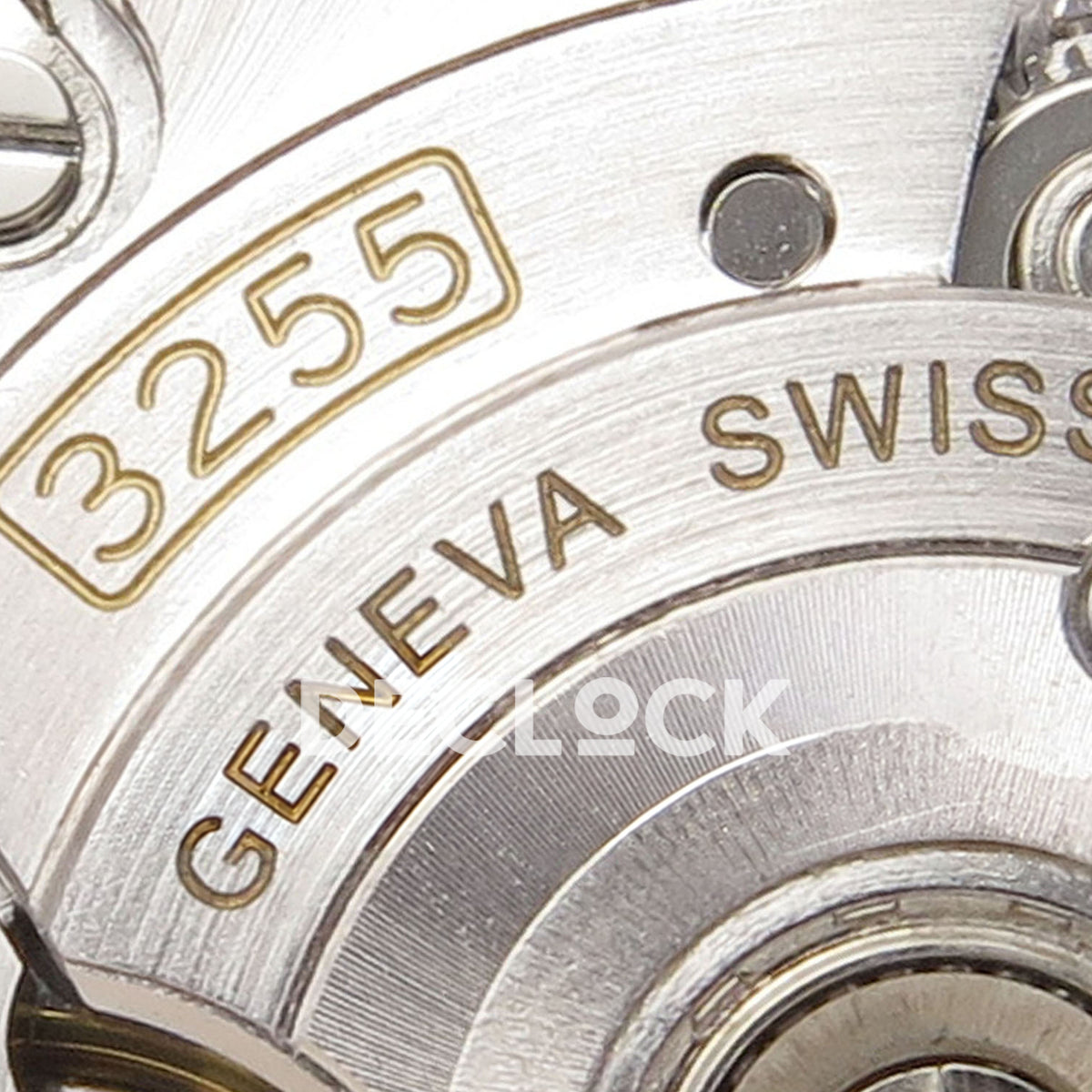 Rolex Day-Date 40 228238 QF Black Gem Dial President JH3255 V9 replica - calibre detail