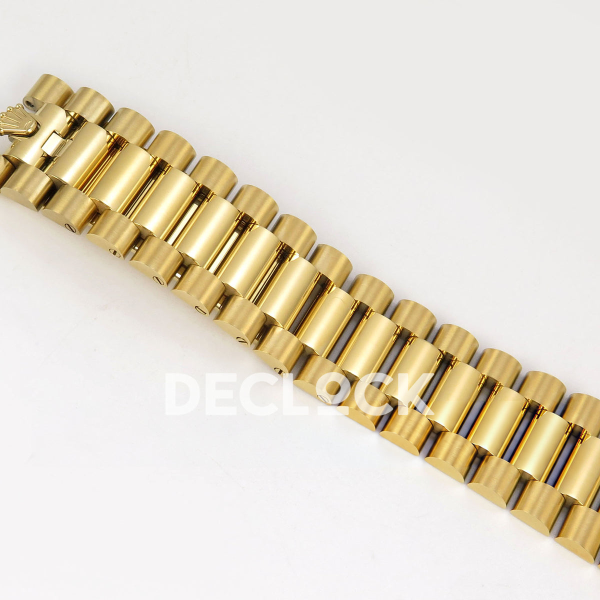 Rolex Day-Date 40 228238 QF White MOP Gem Dial President JH3255 V9 replica - bracelet clasp