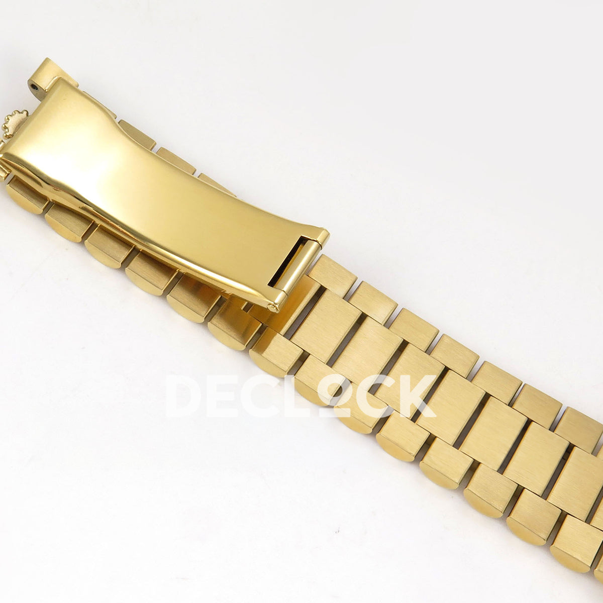 Rolex Day-Date 40 228238 QF White MOP Gem Dial President JH3255 V9 replica - clasp underside