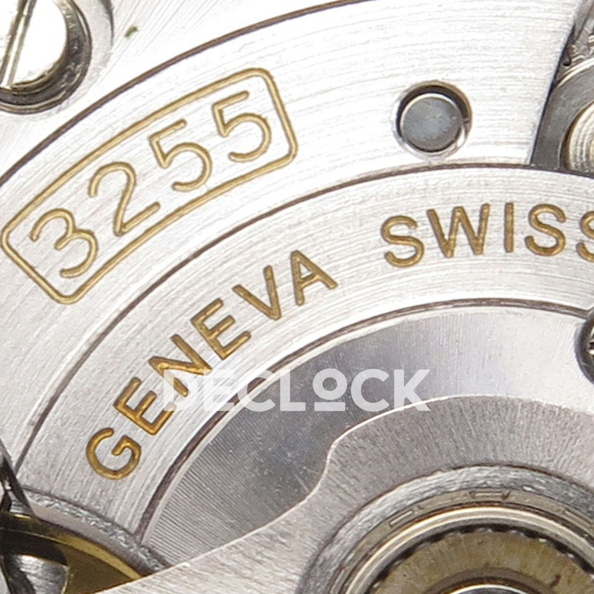 Rolex Day-Date 40 228239 QF Meteorite Gem Dial Steel President JH3255 V9 replica - calibre engraving