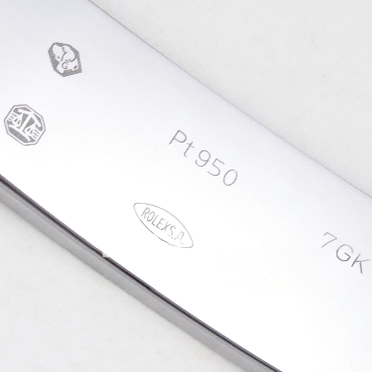 Rolex Day-Date 40 228239 QF White MOP Gem Dial Steel President JH3255 V9 replica - clasp engraving