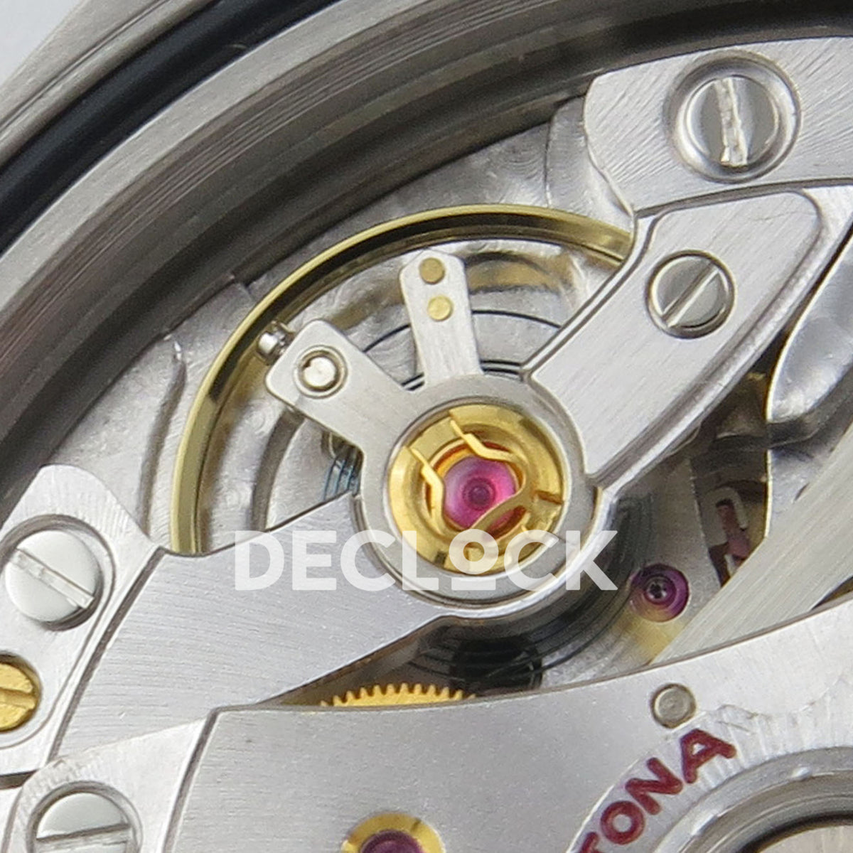 Rolex Daytona 116503 VF replica - original DD4130 movement, silver rotor, gold factory engravings, screws and jewels