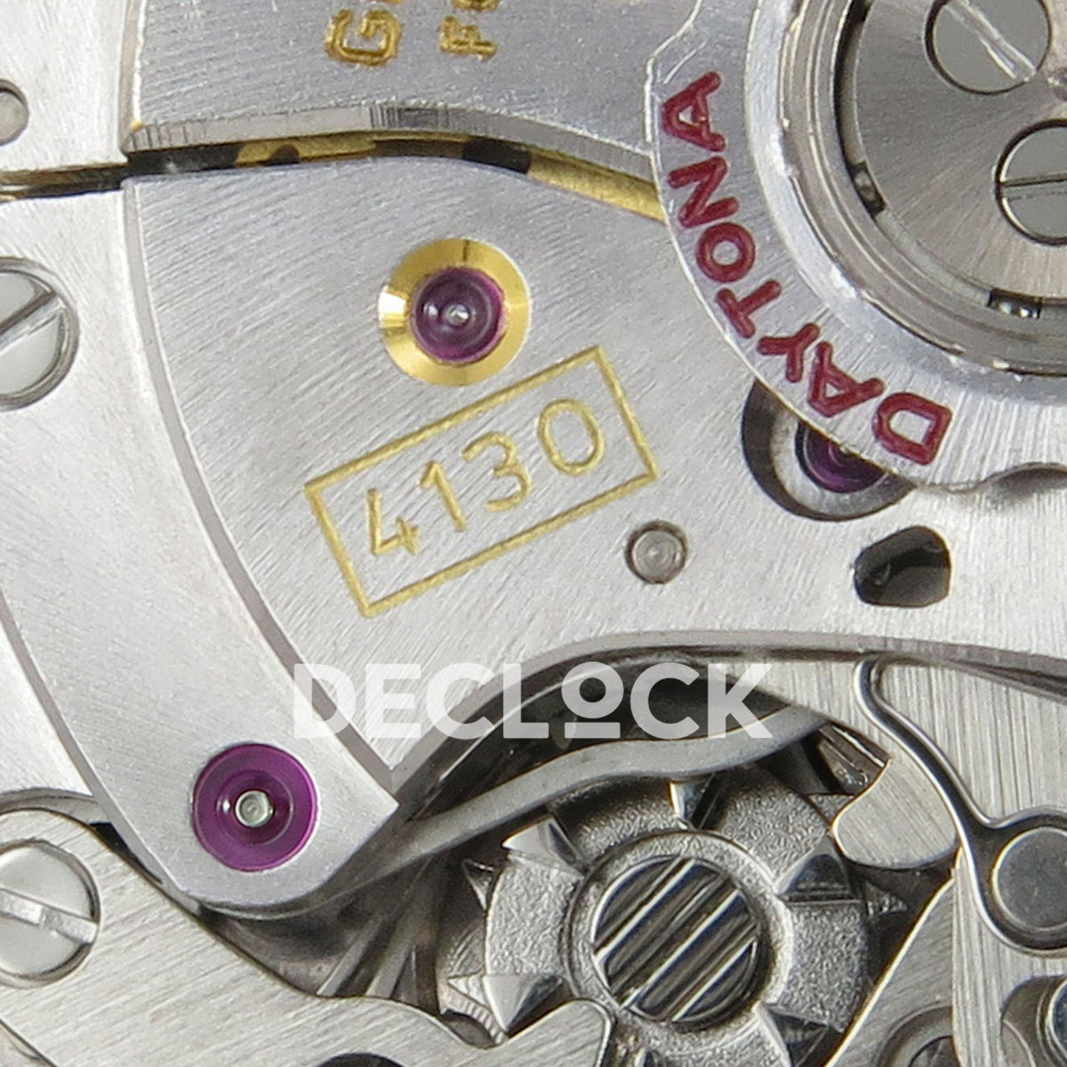 Rolex Daytona 116503 VF replica - original DD4130 movement, silver rotor, gold factory engravings, screws and jewels
