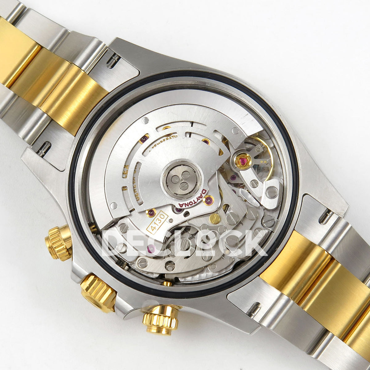 Rolex Daytona 116503 VF replica - original DD4130 movement, silver rotor, gold factory engravings, screws and jewels