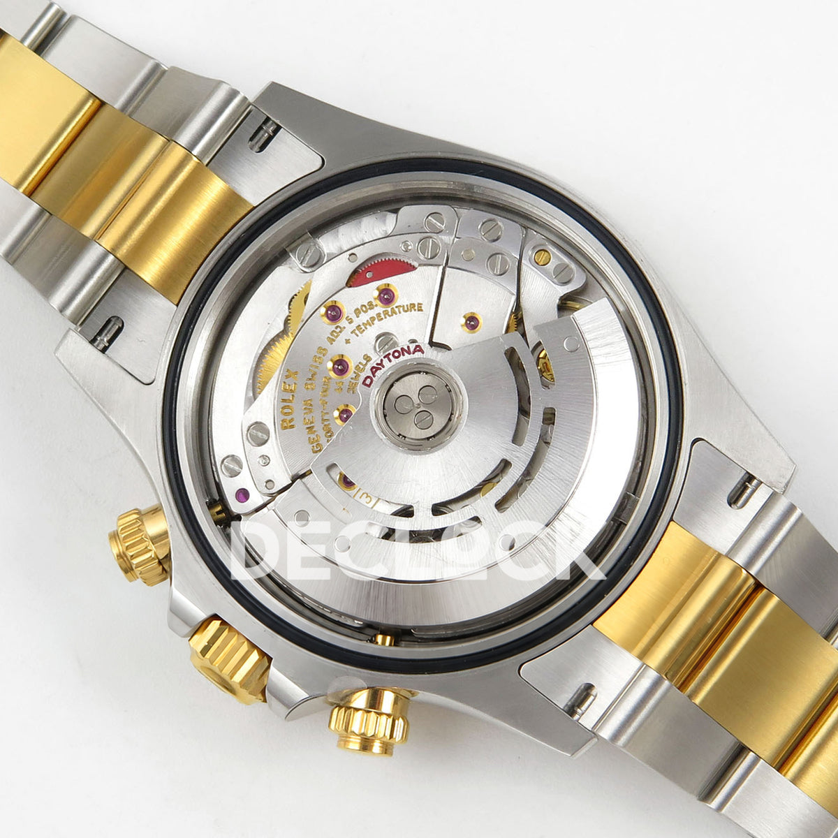 Rolex Daytona 116503 VF replica - original DD4130 movement, silver rotor, gold factory engravings, screws and jewels