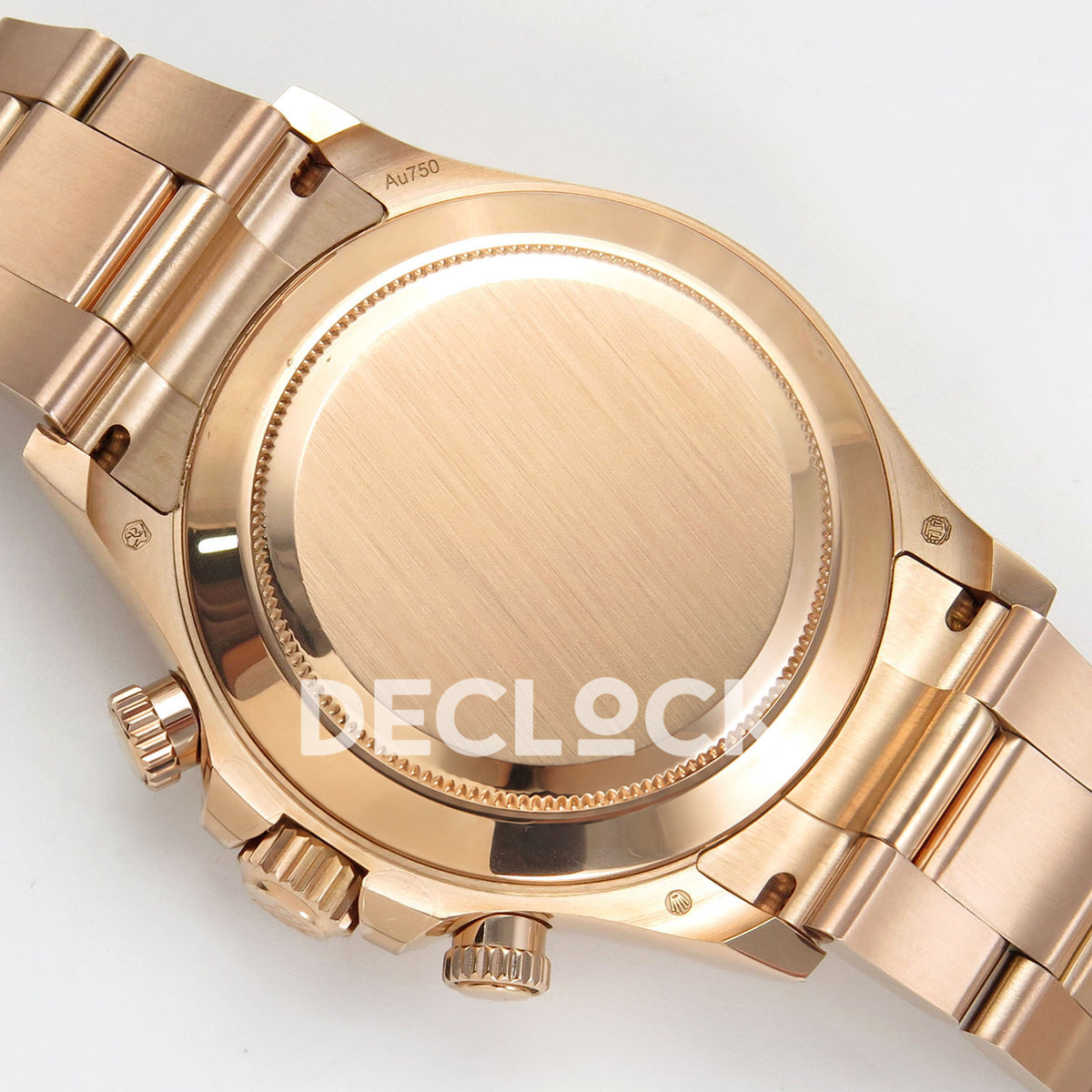 Rolex Daytona 116505 AVF Rose Gold Dial DD4130 replica - closed caseback