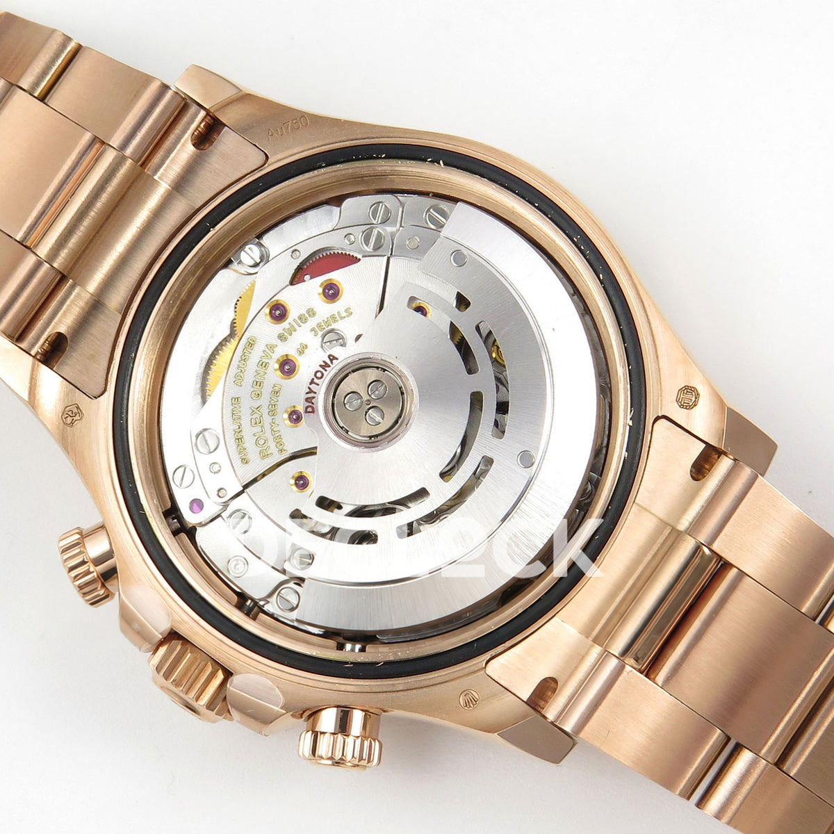 Rolex Daytona 116505 AVF Rose Gold Dial DD4130 replica - movement back