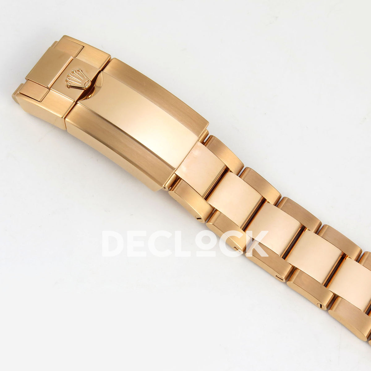 Rolex Daytona 116505 VF replica - closed gold-tone folding clasp and bracelet
