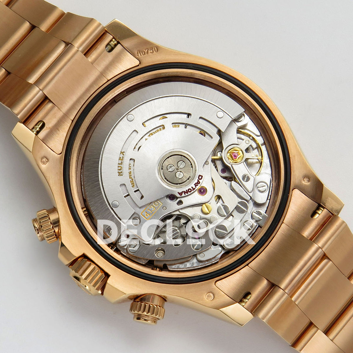 Rolex Daytona 116505 VF replica - original DD4130 rotor, screws, jewels and factory engravings