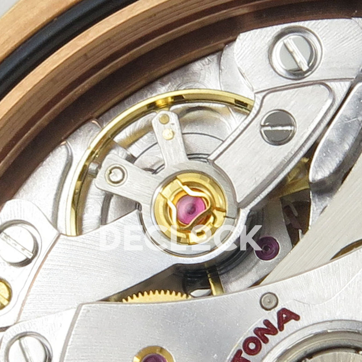 Rolex Daytona 116505 VF replica - original DD4130 rotor, screws, jewels and factory engravings