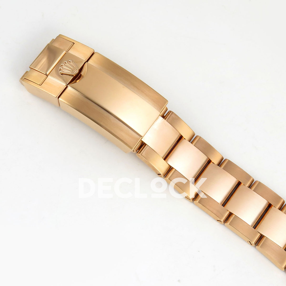 Rolex Daytona 116505 VF replica - closed gold-tone folding clasp and bracelet