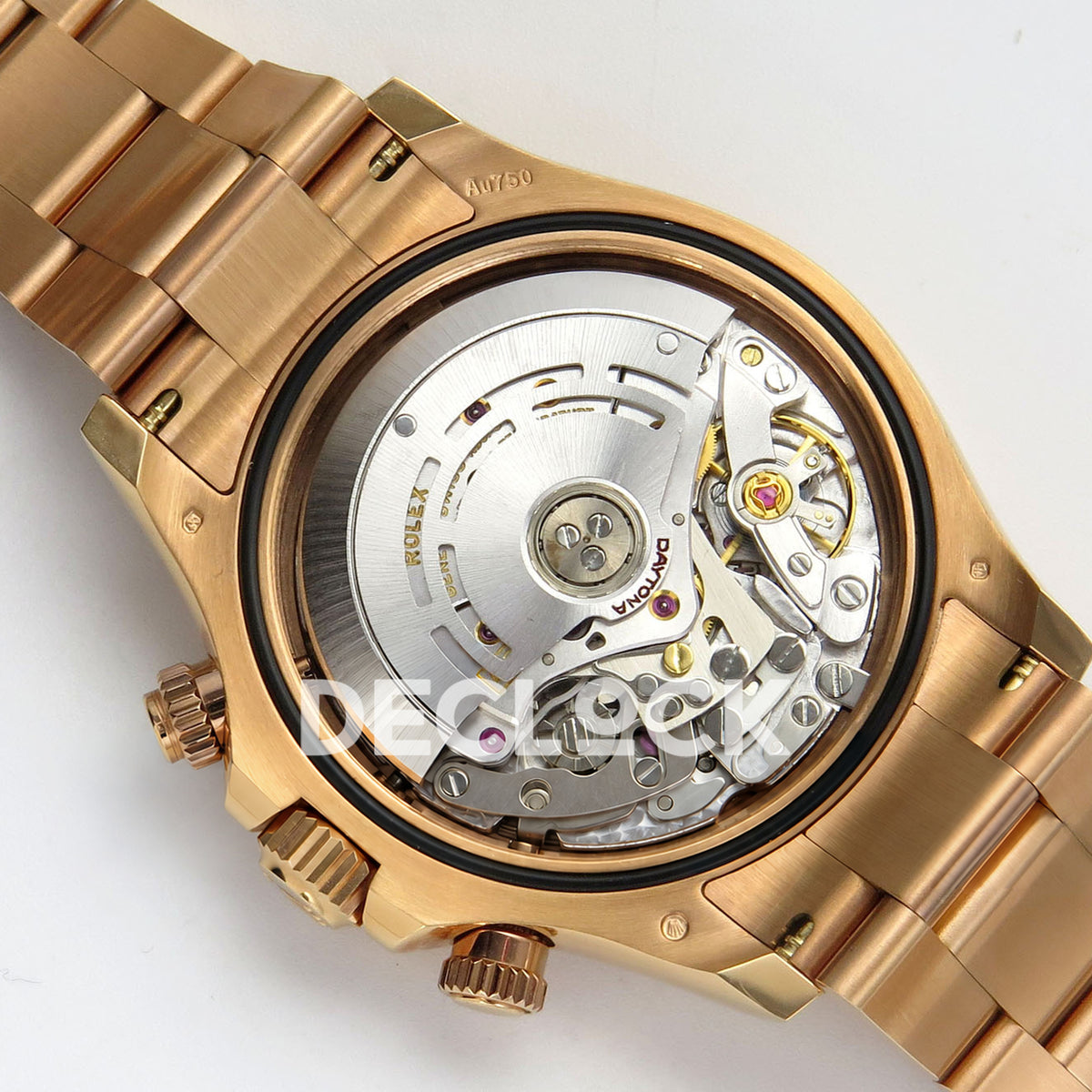 Rolex Daytona 116505 VF replica - original DD4130 rotor, screws, jewels and factory engravings