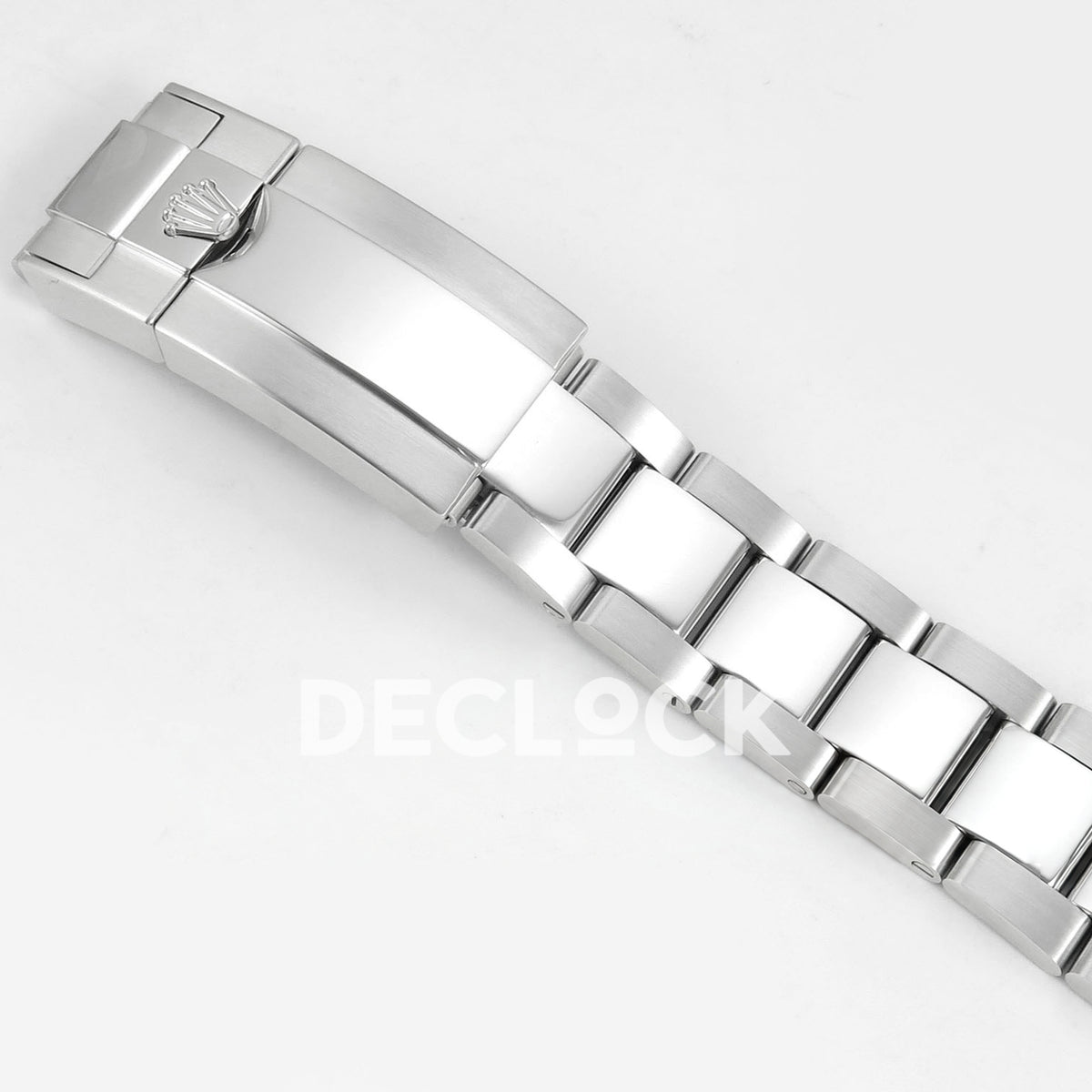 Rolex Daytona 116509 AVF replica - closed silver-tone folding clasp and bracelet